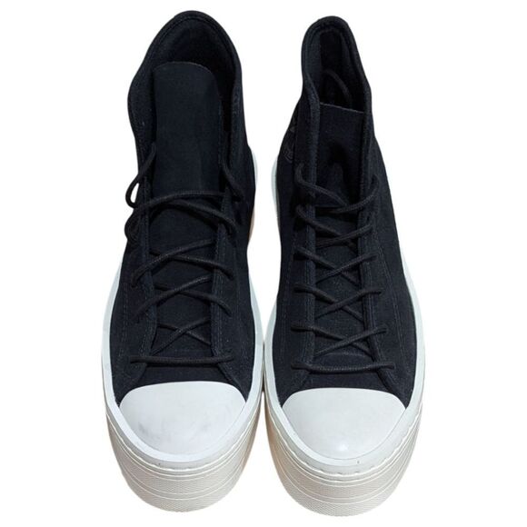 Converse Chuck Taylor Modern Lift Platform Shoe Women's US 9 Suede Black A05285C - Picture 5 of 10